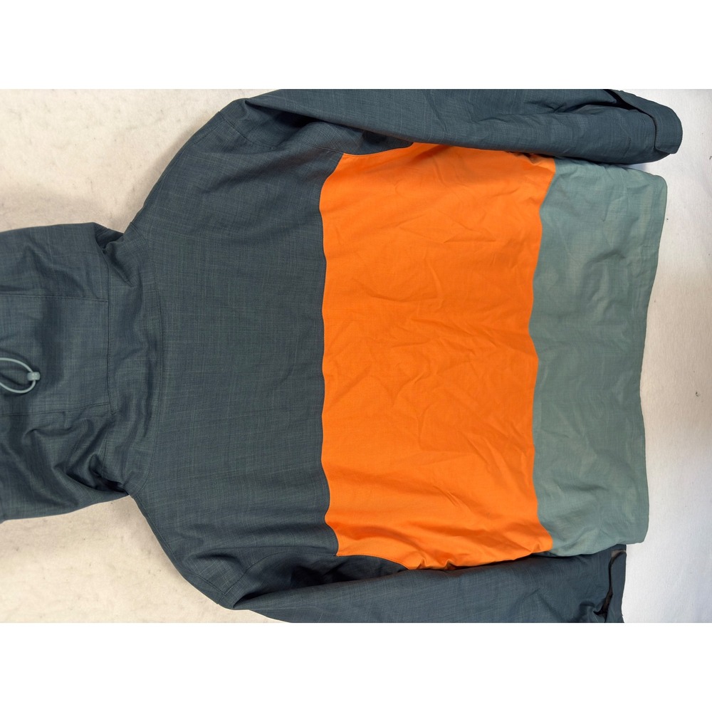 Foursquare Outerwear Mens Snowboard Jacket Large Colorblock Hooded Powder Skirt - Picture 11 of 15